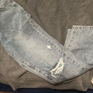 Distressed Denim Jeans